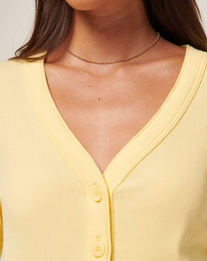 So Brunch Cloud Rib Top