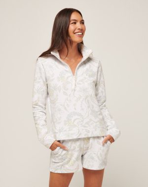 Day On The Bay Cloud Fleece Half Zip