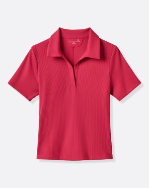 Moveknit Vneck Polo
