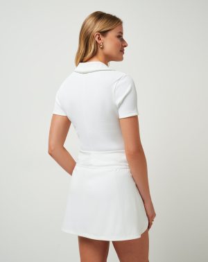 Tropical Outlook Moveknit Rib Polo