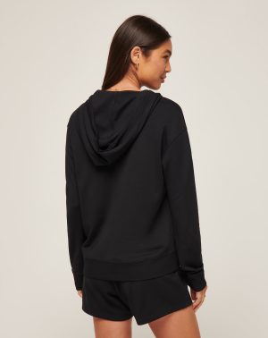 Friday Ponte Half Zip Hoodie