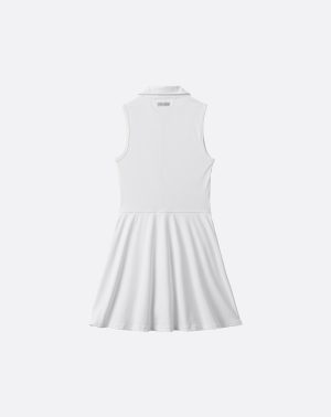 Moveknit Sleeveless Polo Dress