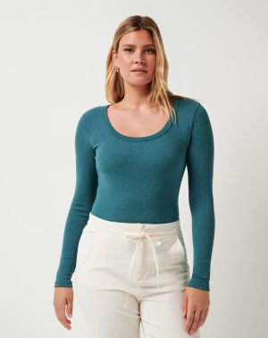 Cloud Rib Retreat Long Sleeve Top
