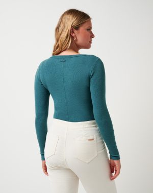 Cloud Rib Retreat Long Sleeve Top