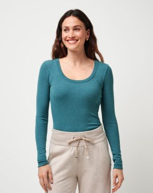 Cloud Rib Retreat Long Sleeve Top