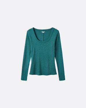 Cloud Rib Retreat Long Sleeve Top