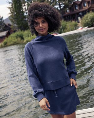 Delightful Funnel Neck