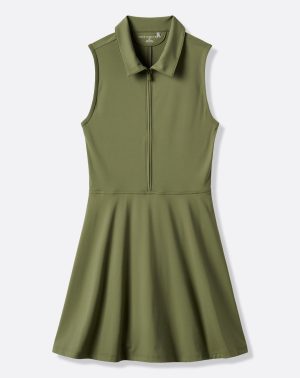 Moveknit Sleeveless Polo Dress 2.0