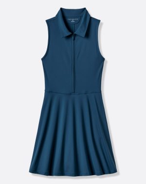 Moveknit Sleeveless Polo Dress 2.0