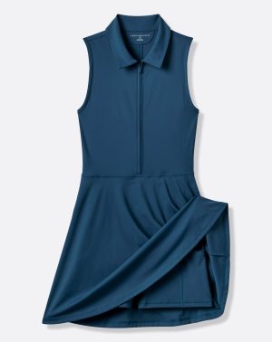 Moveknit Sleeveless Polo Dress 2.0