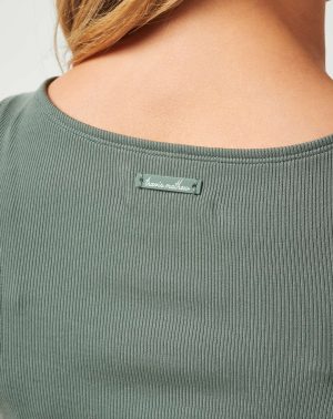 Cloud Rib Hadley Wood Dress