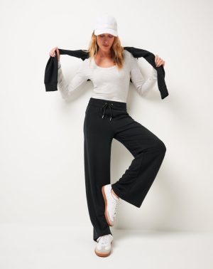 Cloud Terry Wide Leg Pant