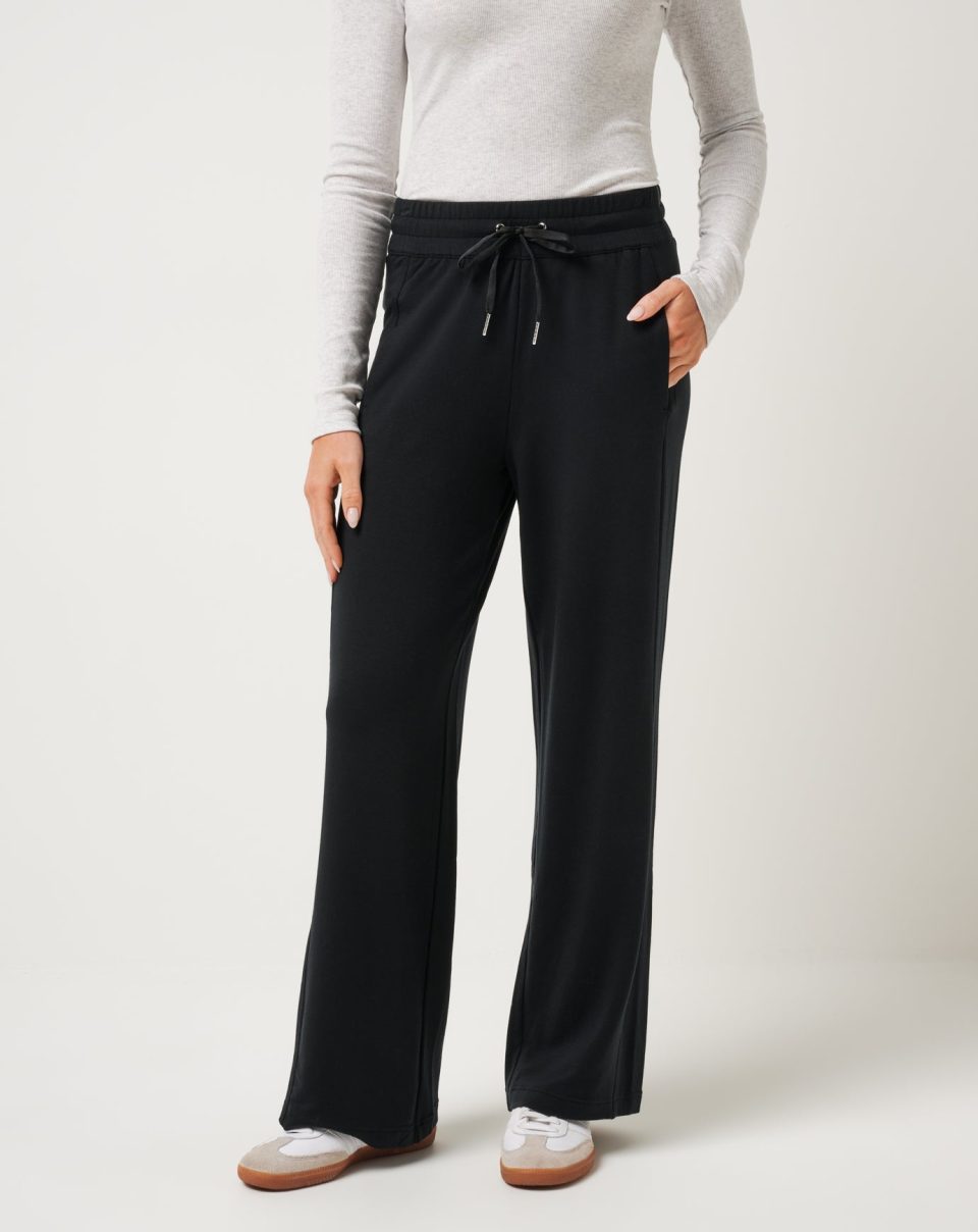 Cloud Terry Wide Leg Pant
