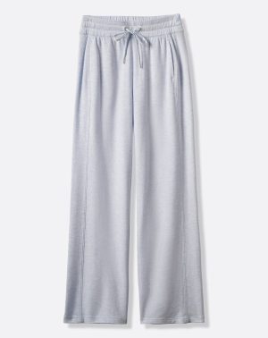 Cloud Terry Wide Leg Pant