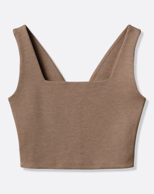 Friday Doubleknit Square Neck Tank