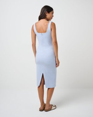 Friday Ponte Midi Dress