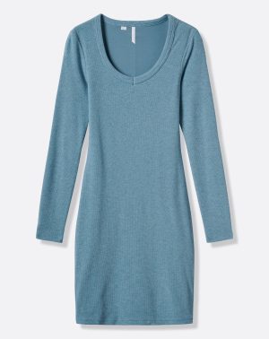 Cloud Rib Hailey Dress