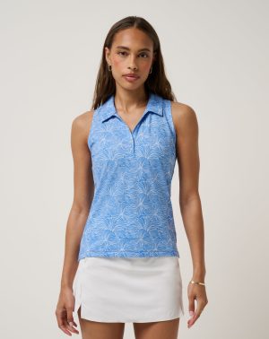 Featherweight Printed Polo