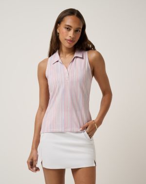 Featherweight Printed Polo