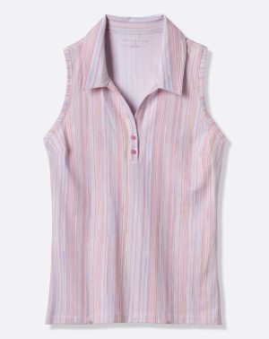 Featherweight Printed Polo