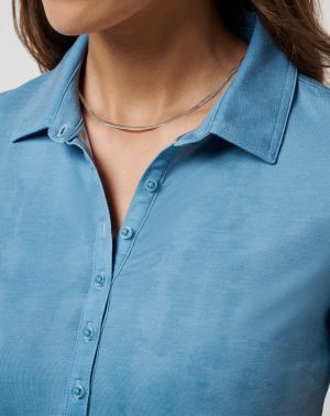 Featherweight Active Printed Polo