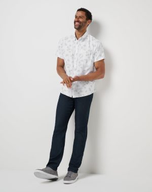 Mist On The Lake Button-Up