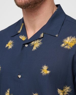 Casino Holiday Button-Up
