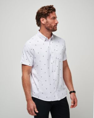 Olive Branch Button-Up