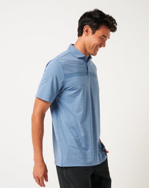 Heater Pro Chest Stripe Polo