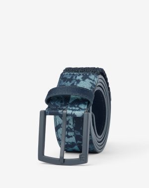 Morning Mist Canvas Stretch Belt