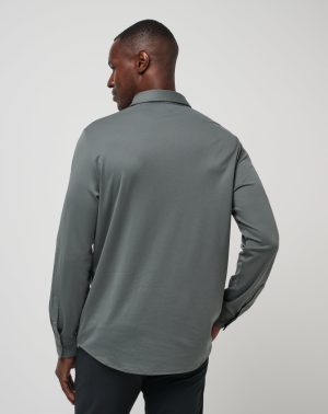 Evening Bonfire Button-Up