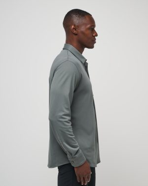 Evening Bonfire Button-Up