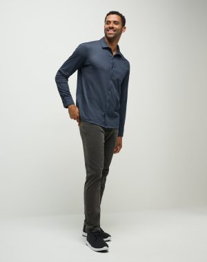 Evening Bonfire Button-Up