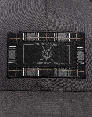 St Andrews Strider Check Snapback Hat