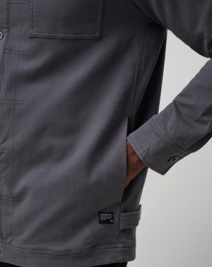 Cloud Denim Sherpa Jacket