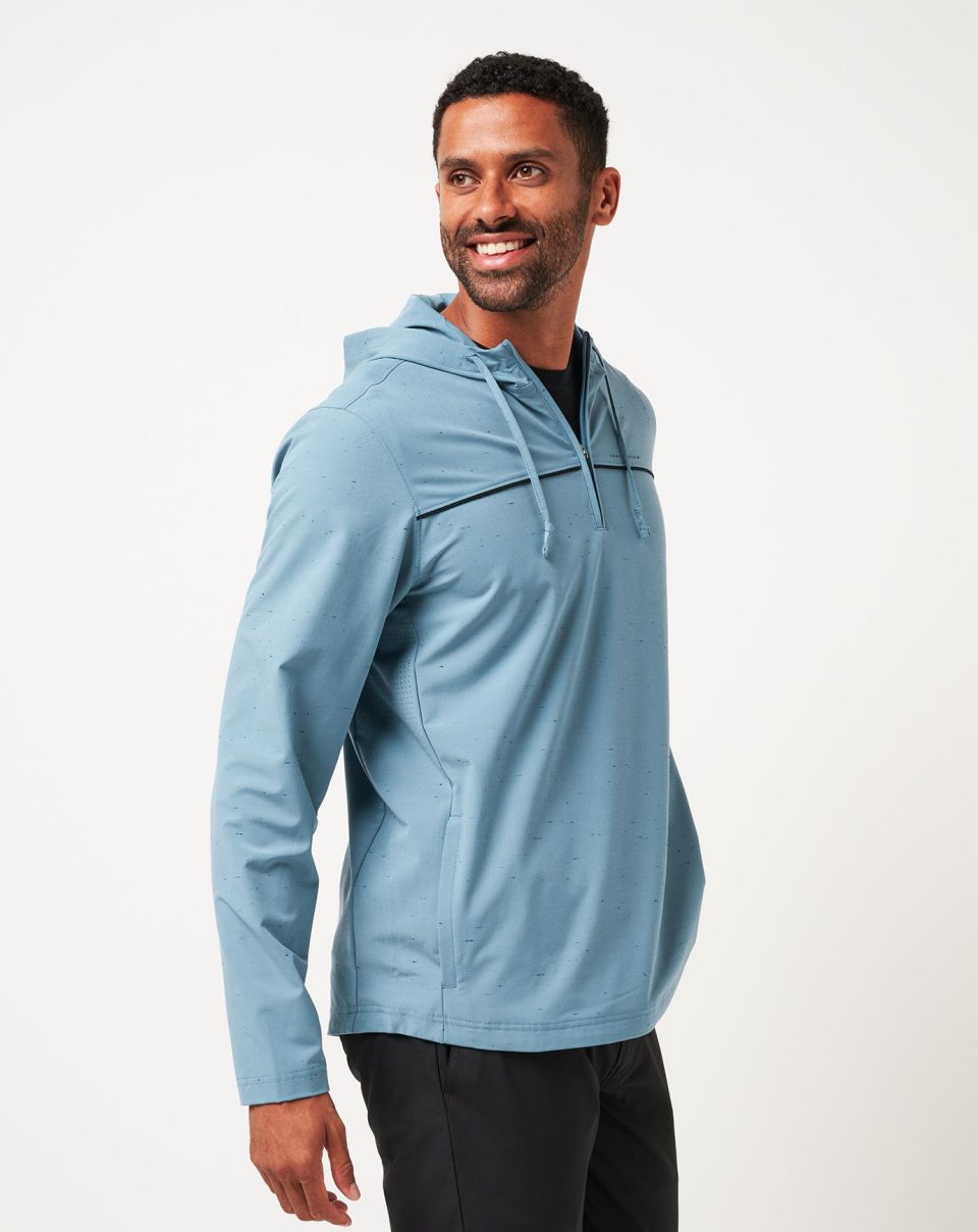 Travel Bliss Quarter Zip Hoodie