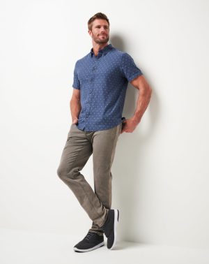 Early Check In Button-Up