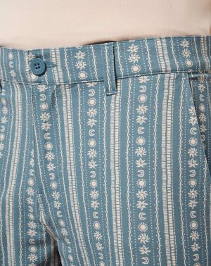 Tech Chino Print Short 8In