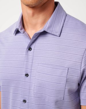 Knit Trip To The City Button-Up