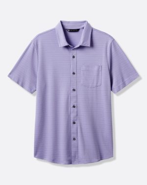 Knit Trip To The City Button-Up