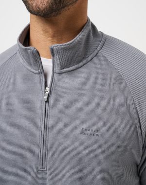 Performance Waffle Quarter Zip