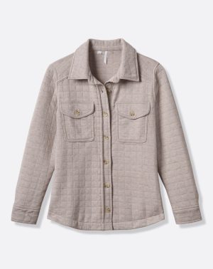 Cloud Coastal Quilted Shacket