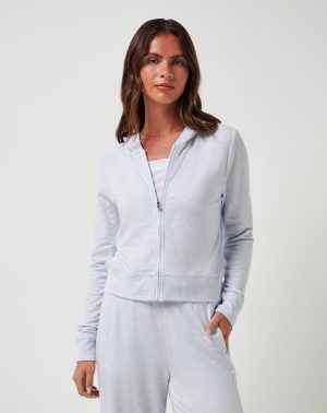 Cloud Terry Zip Hoodie