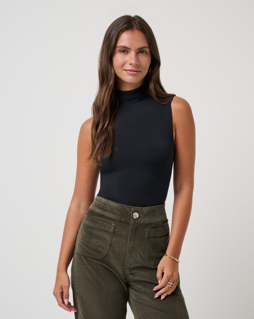 Captivate Mock Neck Top