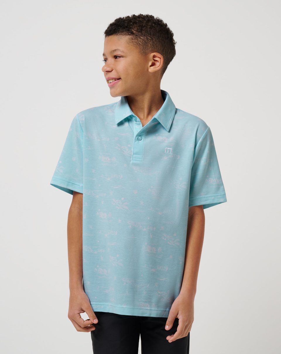 Tropical Road Youth Polo