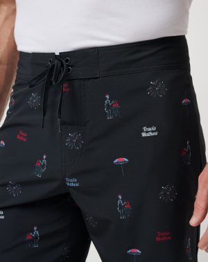 Red White And Booyah Boardshort