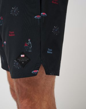 Red White And Booyah Boardshort