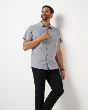 French Riviera Button-Up