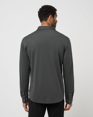 Handsome Town Long Sleeve Polo