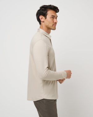 Handsome Town Long Sleeve Polo